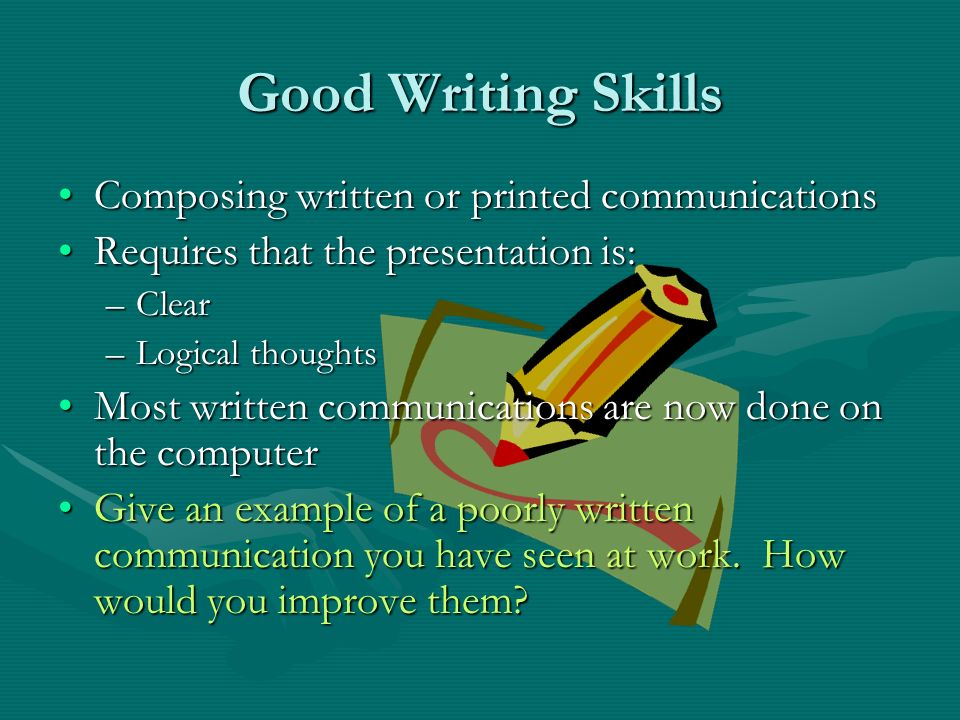 Improve writing skills online
